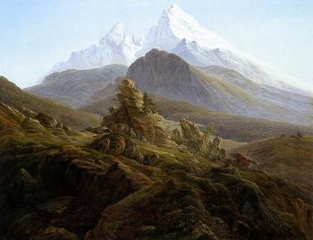 卡斯帕爾 大衛 弗裡德裡希 The Watzmann 卡斯帕爾 大衛 弗裡德裡希 The Watzmann